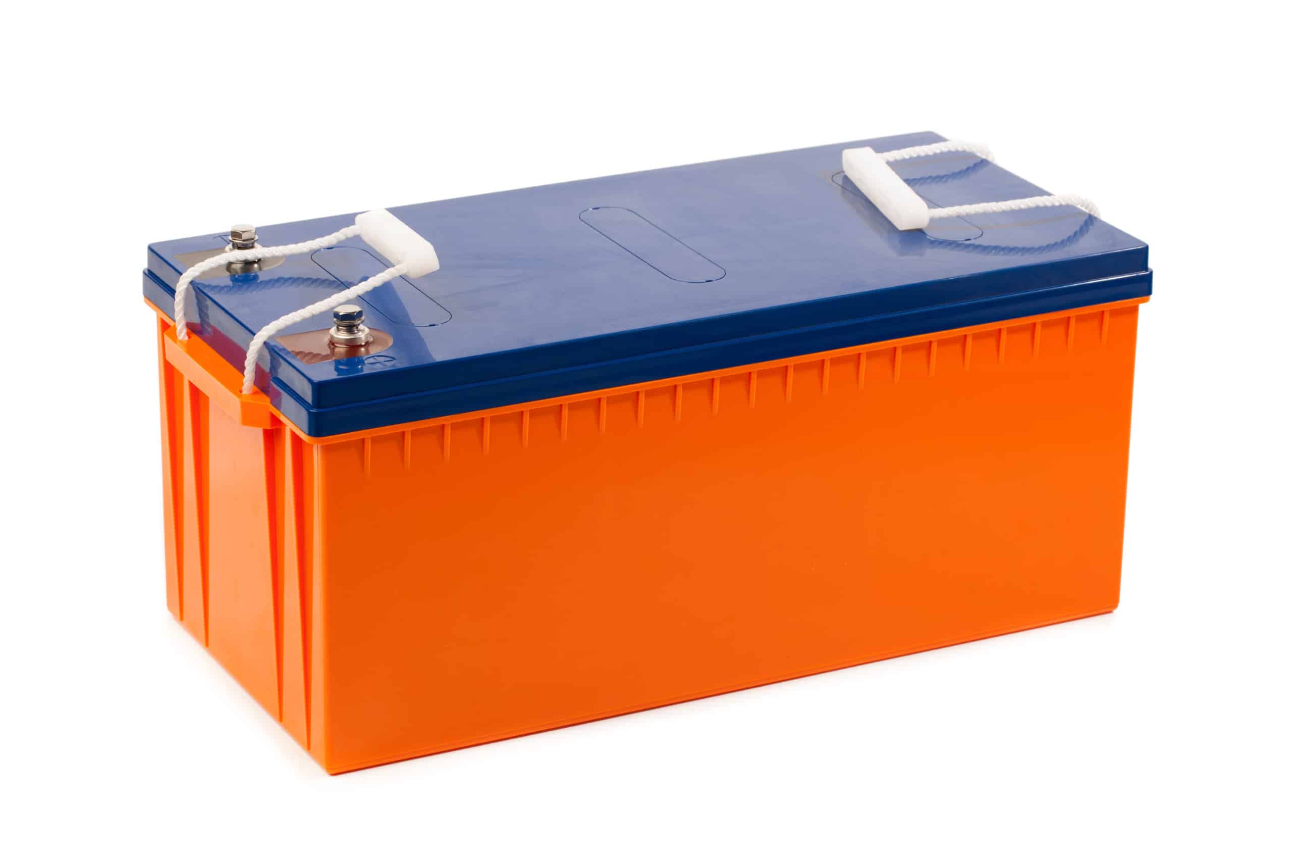 industrial lead acid battery, isolated on white industrial lead acid battery, isolated on white