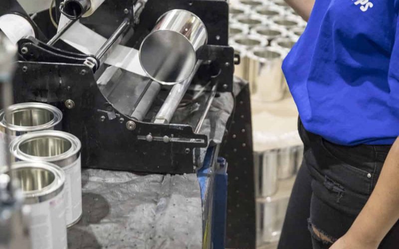 Copps Worker in the plant